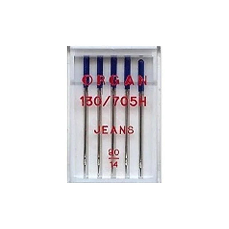 Organ Jeans-Nähnadeln Combi Box 130/705 H