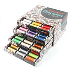 Ackermann Stickgarnbox mit 72 Farben