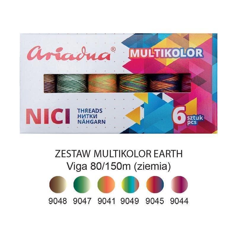 Carina Garnset Multicolor Nähgarn-Set